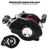 Fishing Line Wheel Reel All Metal Spool 17+1 Bearing Right