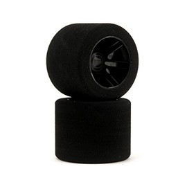 Xceed RC "Enneti" 1/8 Carbon On Road Rear Tires (2) (Carbon Black) (37 Shore)