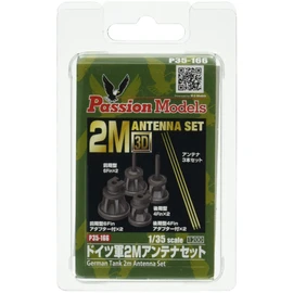 Passion Models 1/35 German Army 2M Antenna Set Plastic Model Parts P35-166