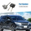A ABSOPRO Driver Side Door Lock Cylinder Set Kit with