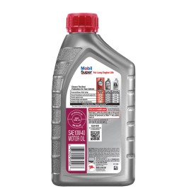Mobil 12 Quarts Motor Engine Oil MOBIL SUPER Synthetic Blend 10W40