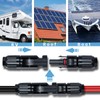 Feotech 48 PCS Solar Connectors Male & Female Panel Cable