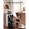Neretva Burr Coffee Grinder, 2 in 1 Professional Espresso Grinder