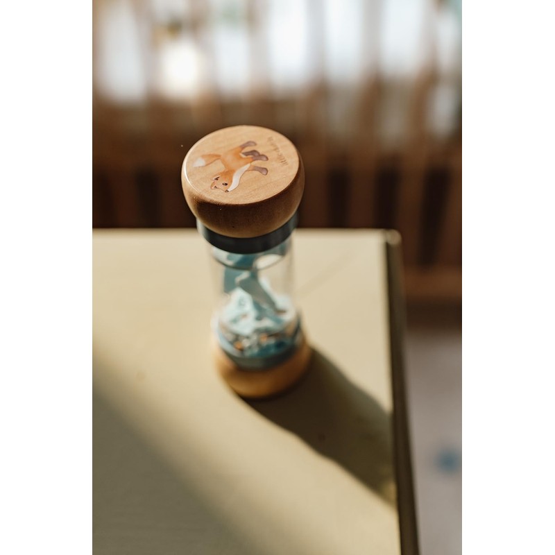 Little Dutch Forest Friends 7236 FSC Wooden Rain Rattle Grasping