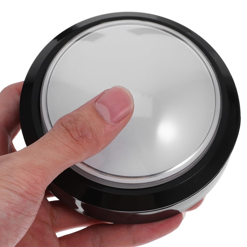 Vaguelly Large Arcade Game Button 3.94 Inch Self-Reset Push Button