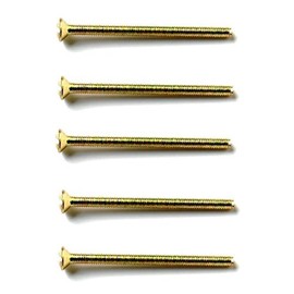 Merriway BH03951 (20 Pcs) M3.5 x 40mm 1.5 inch EB Raised CSK Electrical Plug Socket Switch Machine Screw - Pack of 20 Pieces