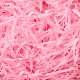 200 g Pink Gift Filling Material Easter Shredded Tissue Paper Filling Material Raffia Hamper Shreds Filling Paper for Easter Basket Gift Box Gift Packaging