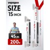 Vepagoo Gas Struts 15 Inch 45Lb/200N Shock with Brackets, RV