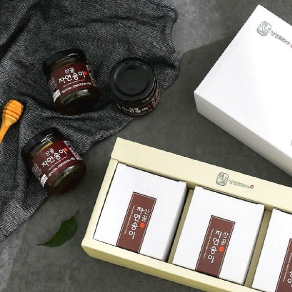 Sinseon Korea natural bunch natural honey gift 110g 3 bottles, 110g 3 bottle set / 신선코리아 자연산 송이 천연 벌꿀 선물용 110g 3병, 110g 3병세트