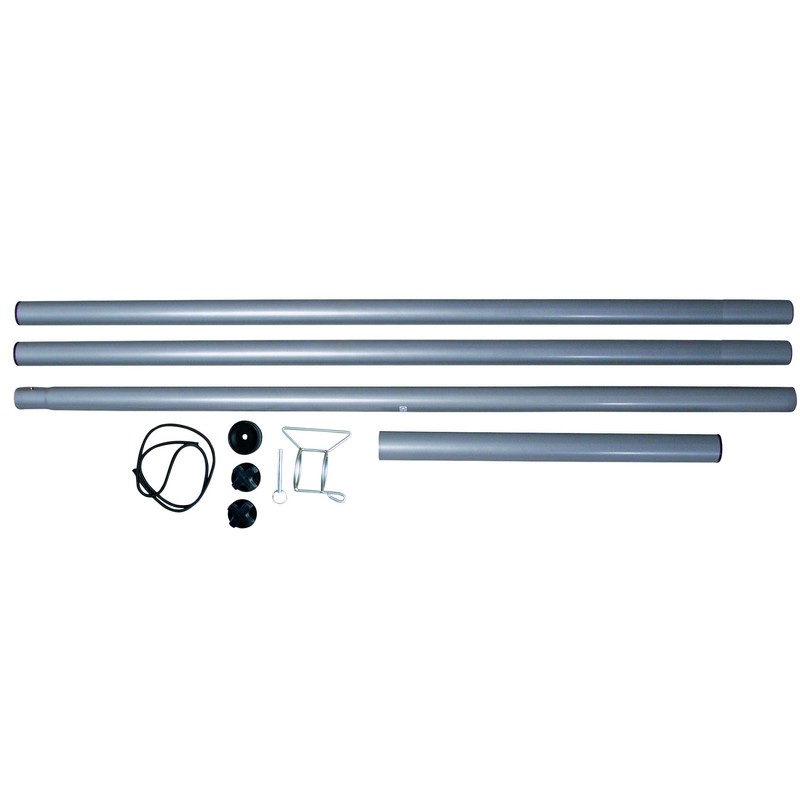 Awning Steel Pole Set 8.2FT High 5tlg. Mast