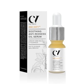 Age Defy+ Soothing Anti-Redness Oil Serum 10ml | Natural & Organic Anti-Ageing Face Oil by Cha Vøhtz | Anti-Redness Facial Oil for Mature Skin | Paraben Free & Ethyl Alcohol Free |Cruelty Free & Vegan