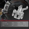 EXPPOWER Front Brake Calipers With Bracket 19-B3122A 19-B3123A Compatible For