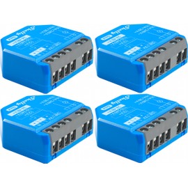 SHELLY 4 x 16A Wifi Bluetooth Relay 1 Gen4 Blue