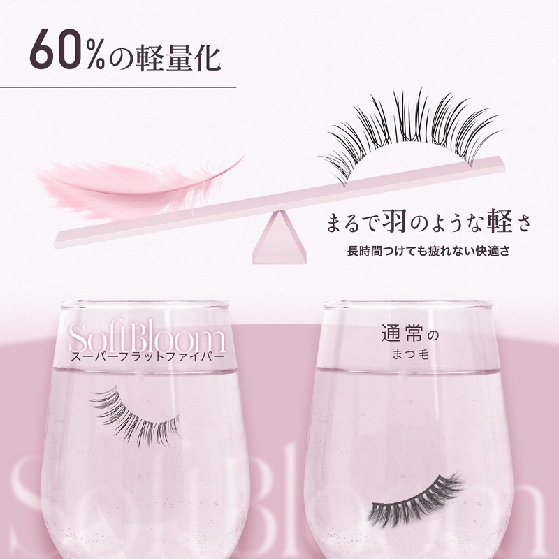 LASHVIEW Upgrade Next Generation False Eyelashes 5 Pairs Ultra Soft,