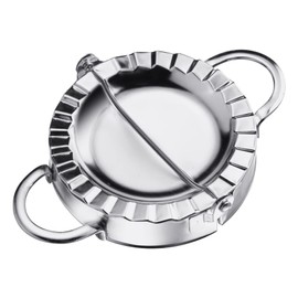 Westmark Ravioli shaper, diameter: 9.5 cm, with practical handles, stainless steel, Gina, silver, 61362270