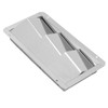 Pair Marine Air Vent Cover 3 Slots 210x110mm Rectangle Louver