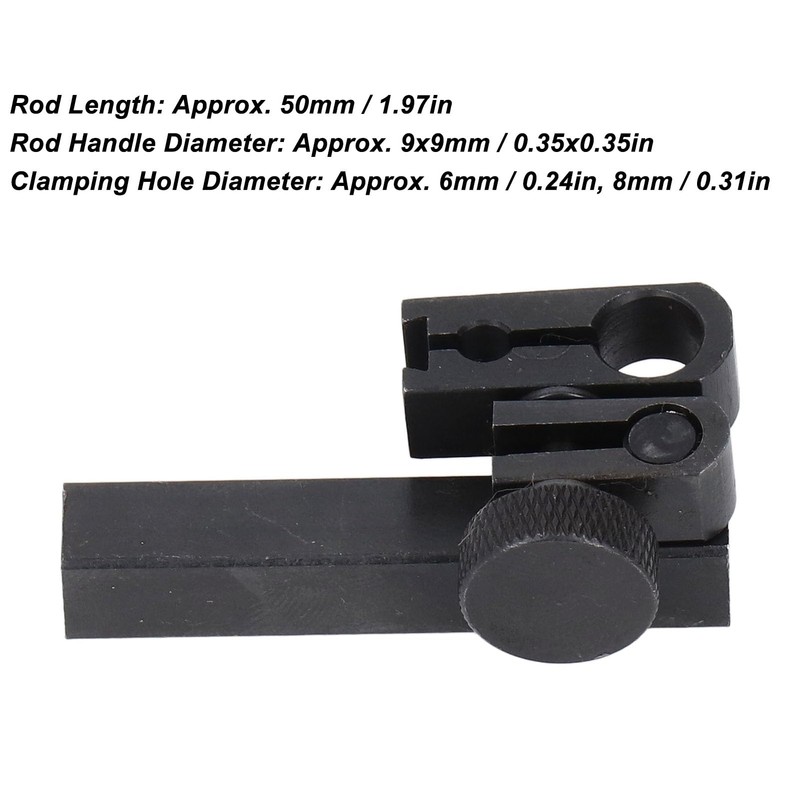 Rectangular Dial Test Indicator Height Gauge Holder Bar Aluminium Alloy