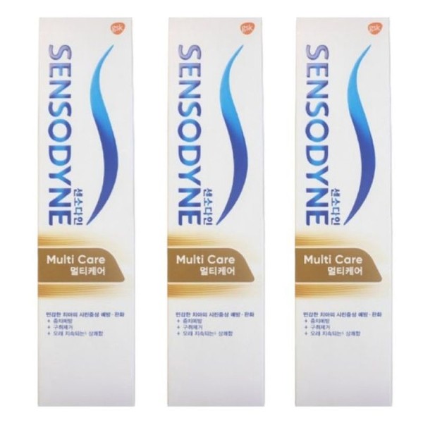 German Sensodyne Multicare Toothpaste 100g 3 Packs Sensitive Large Capacity