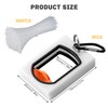Pack of 3 Cable Tie Holder, White Fluorescence Cable Tie