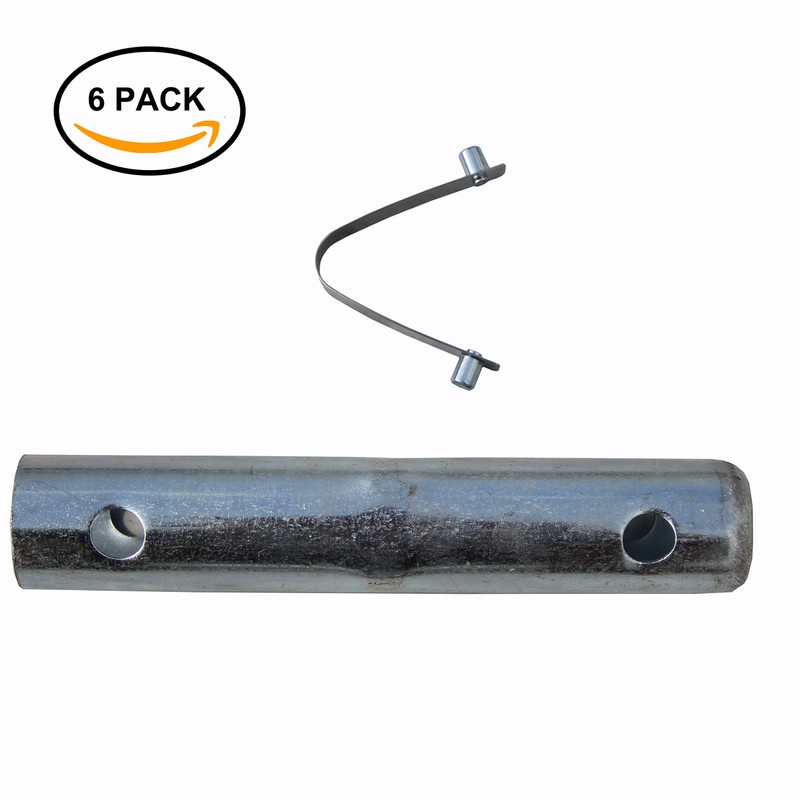 Scaffolding Coupling Pin 1-5/16"OD x 7" L with 1/8'' Collar