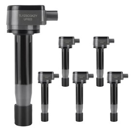Ignition Coil Pack of 6 UF603 Fit for Honda Odyssey Pilot Ridgeline Accord Crosstour Acura RDX TL TSX MDX ZDX RL 3.5L 3.7L V6 2008 2009 2010 2011 2012 203 2014 2015 2016 2017 Replaces C1624 5C1681