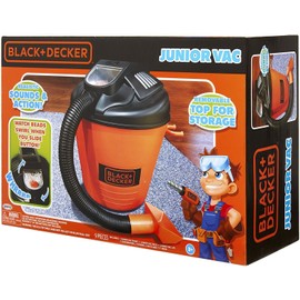 JAKKS Pacific BLACK + DECKER JUNIOR SHOP VAC VACCUUM TOY REALISTIC SOUNDS & ACTION MISB 2017
