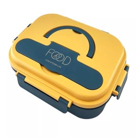 FOOD Lonchera Hermetica Acero Inox Toper Comida Libre Bpa Cuchara