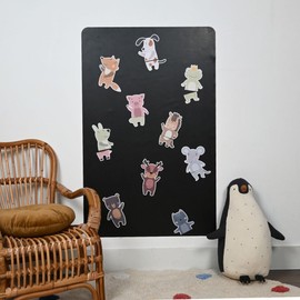 FERFLEX Magnetic Educational Game for Kids - Magnetic Animal Puzzle - Can be Used on All Magnetic Surfaces - Game for Children 3 Years - 20 Pieces