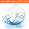 PATIKIL Acrylic Lid Box 15 x 10 x 5 cm