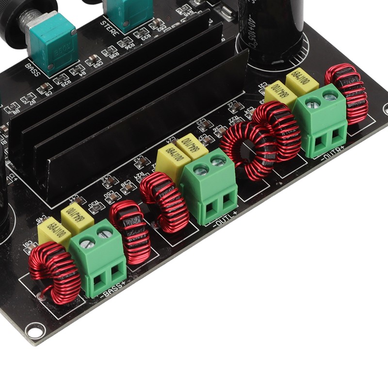 Digital Power Amplifier Board 80W+80W+100W 2.1 Channel Power Amplifier Board