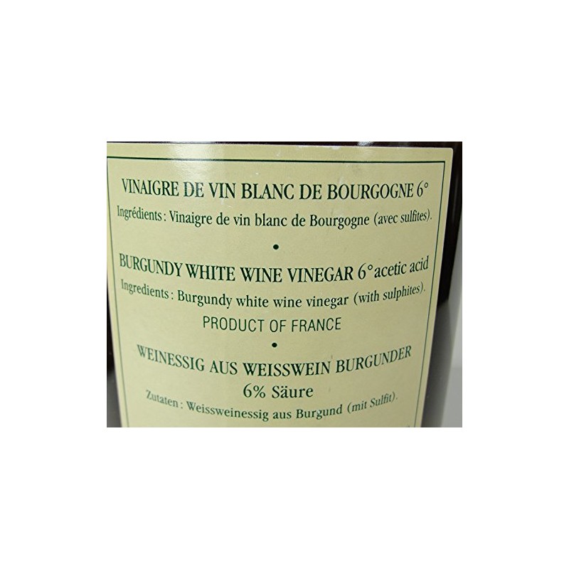 Fallot France Burgundy White Wine Flavored Vinegar 8 Fl. Oz