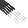 Yuyte Beauty Rosa 3 Cm Peines Metal Levantar Cabello