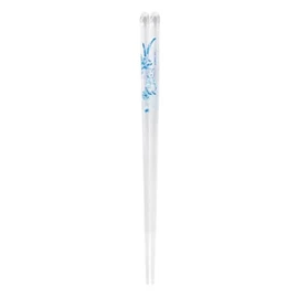 aoba Chopsticks Dishwasher Safe Clear chopsticks Flopsy, Mopsy, and Cotton-tail zyaponizumu Clear 23.0 cm 528043