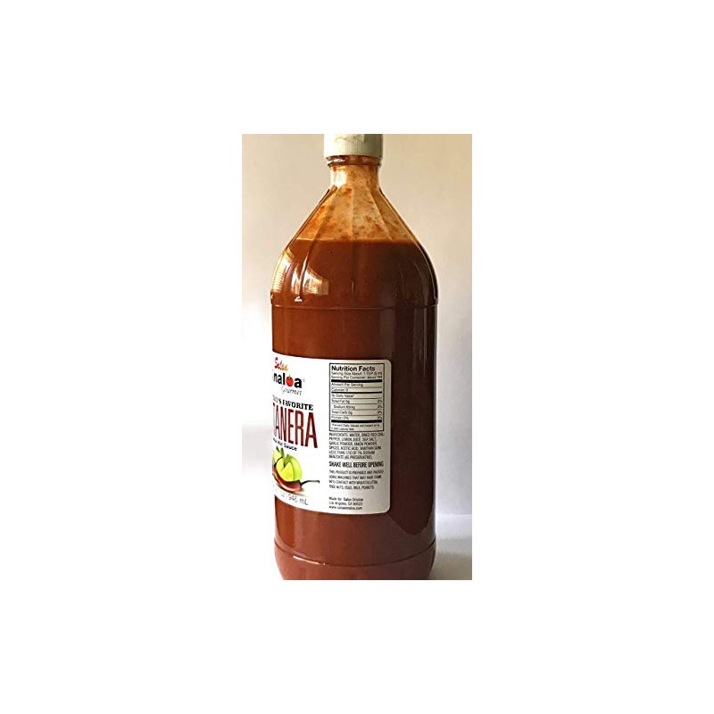 Salsa Sinaloa Botanera Hot Sauce 32 oz