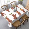 LoLo UoUo Bear Grizzly Birthday Tablecloth 60x84 Inch Rectangle Table