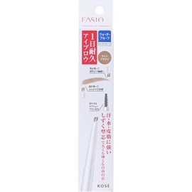 FASIO Powerful Stay Eyebrow Pencil D BR301, Light Brown, 0.2 g (0.2 g)