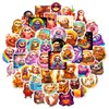 50 Lazy Stickers Vinyl Waterproof Aesthetical Scrapbooking Sticker Pack for