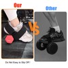 Cretosou 2PCS Tibialis Trainer Dumbbell Foot Attachment, Adjustable Ankle Weights