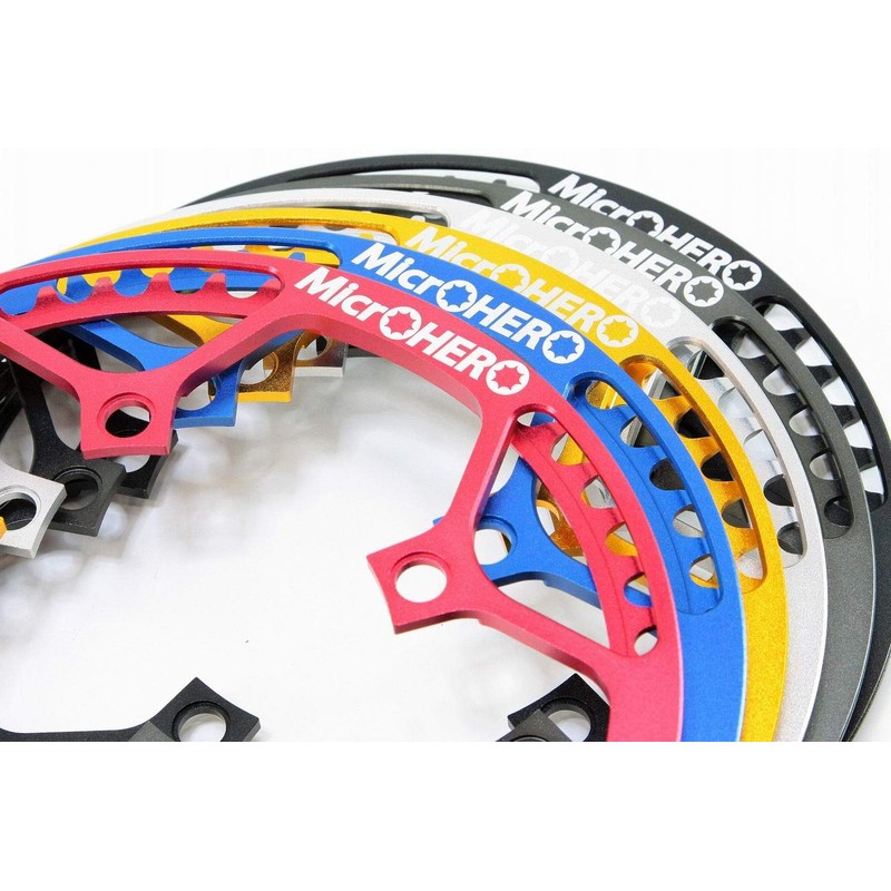 MicrOHERO Ultralight 135g Aluminum 7075 T6 CNC 58T Single Speed