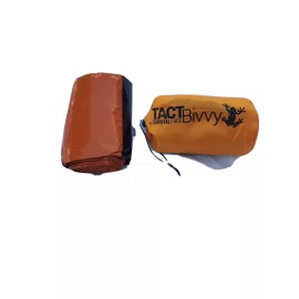Survival Frog NEW Survival Frog Tact Bivvy Emergency Sleeping Bag Lightweight Orange Bivy Sack