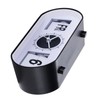 Manual Flip Alarm Clock Simple Silent Modern Calendar Function Desktop