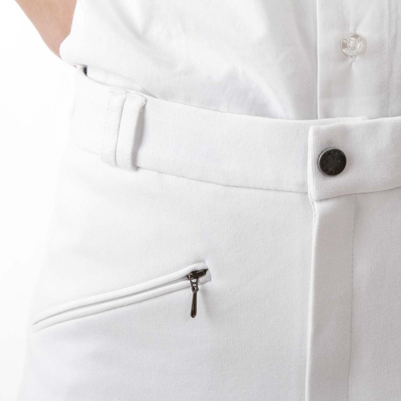 Shires Mens SaddleHugger Riding Breeches 38 inch White