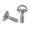 Samcos Camera Fastening Screw, 1/4" Screw, Stainless Steel Material Head