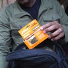 Grabber Outdoors The Original Space Brand Emergency Survival Blanket, Silver,