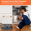 Crystals Tool Box Organiser - Double Side Tool Storage Organisers