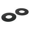 Sanitop-Wingenroth Cistern Gasket Set, 2 Piece Set, Rubber Bell Seal