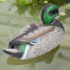 Simulation Duck Statue Animal Mold Decoration Plastic Crafts Gardening Courtyard
