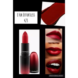 M·A·C MAC LOVE ME LIPSTICK #423  E  FOR EFFORTLESS 0.1 OZ  FREE SHIPPING, WITH BOX