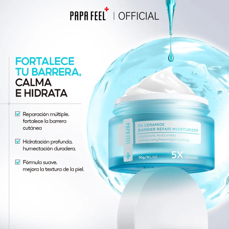 Papa Feel Kit Cuidado Facial Limpieza Profunda Sensible