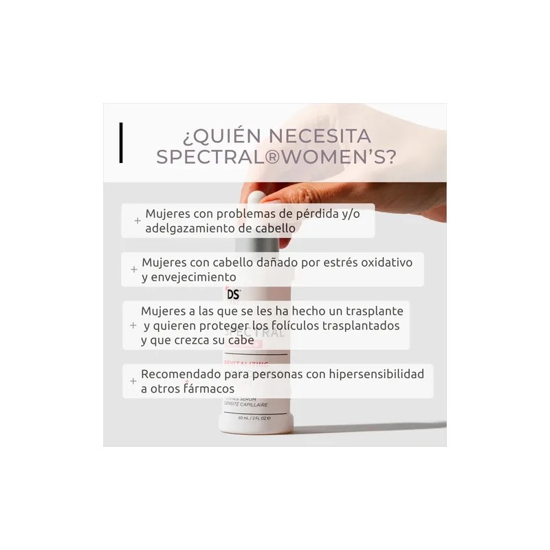 Spectral Womens Serum Para La Densidad Capilar.